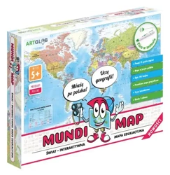 Interaktywna edukacyjna mapa świata dla dzieci MundiMap - Praca Zbiorowa