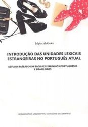 Introduo das unidades lexicais estrangeiras... - Edyta Jabłonka