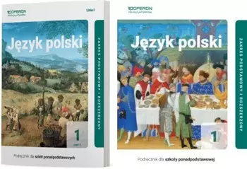 JĘZYK POLSKI 1 LO PODRĘCZNIK CZ.1+2 PODST/ROZSZ L1 - Urszula Jagiełło, Renata Janicka-Szyszko, Magdale