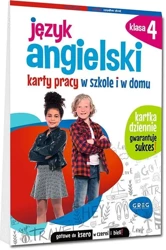 Język angielski SP 4 Karty pracy w szkole i w domu - Wioleta Antecka