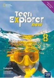 Język angielski SP 8 Teen Explorer new neon Podr. - Katarzyna Kłopska