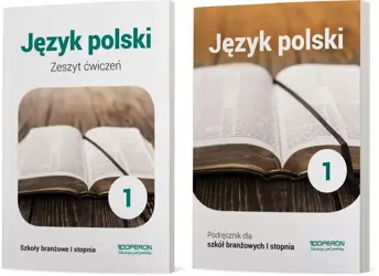 Język polski 1 Podręcznik Zeszyt ćwiczeń Operon