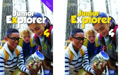 Junior Explorer NEON Klasa 4 PAKIET Podręcznik + ćwiczenia