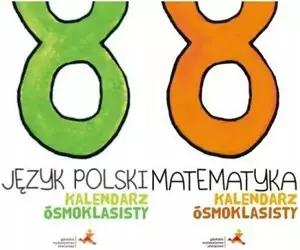 KALENDARZ ÓSMOKLASISTY SP 8 J.POLSKI + MATEMATYKA - praca zbiorowa