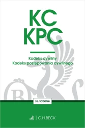 KC. KPC. Kodeks cywilny. Kodeks postępowania cywilnego. Edycja Sędziowska wyd. 35 - Opracowanie Redakcyjne