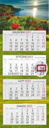 Kalendarz 2023 czterodzielny wybrzeże - Aniew