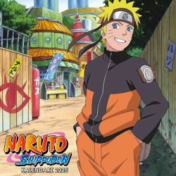 Kalendarz 2025 Naruto Shippuden ścienny - Studio JG kalendarze