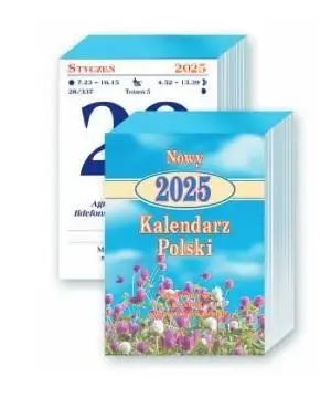 Kalendarz 2025 zdzierak Polski - KASTOR