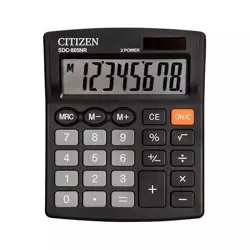 Kalkulator SDC-805NR czarny - Citizen