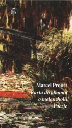 Karta do albumu o melancholii. Poezje - Marcel Proust