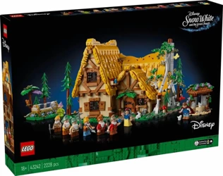 Klocki Disney Classic 43242 Chatka Królewny Śnieżki i siedmiu krasnoludków - LEGO