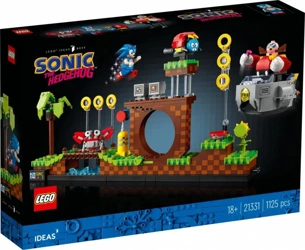 Klocki Ideas 21331 Sonic the Hedgehog - Strefa Zielonego Wzgórza - LEGO