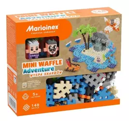 Klocki Mini Waffle 148 elementów Wyspa skarbów - Marioinex