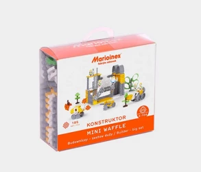 Klocki Mini Waffle Budowniczy Duży blister - Marioinex