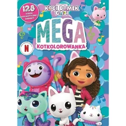 Koci Domek Gabi. Mega KOTkolorowanka - Opracowanie zbiorowe