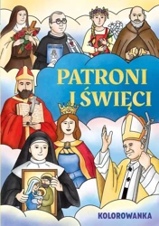 Kolorowanka Patroni i Święci - Agnieszka Delakowicz-Borek