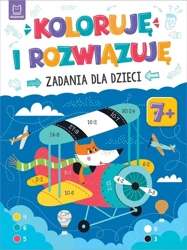 Koloruję i rozwiązuję. Zadania dla dzieci 7+ - Sylwia Kajdana