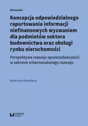 Koncepcja odpowiedzialnego raportowania informacji - Katarzyna Śmietana