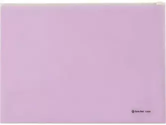 Koperta A4 na suwak C4604 fioletowa - Panta Plast