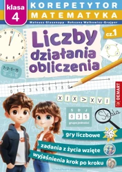 Korepetytor. Matematyka. Liczby, działania... - Mateusz Glasenapp, Roksana Walkowicz-Grajper