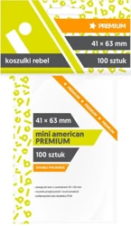 Koszulki Mini American Premium 41x63 (100szt)REBEL - Rebel