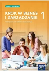 Krok w biznes i zarządzanie SBR 1 Podręcznik - Zbigniew Makieła, Tomasz Rachwał