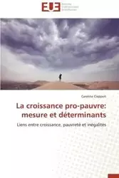 La croissance pro-pauvre - CLEPPERT-C