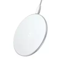 Ładowarka indukcyjna do smartfona Baseus CCALL-JK02 (iPhone/iPad Lightning; kolor biały)