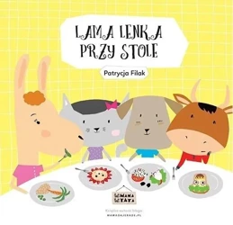 Lama Lenka przy stole - Patrycja Filak