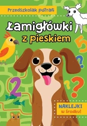 Łamigłówki z pieskiem. Przedszkolak potrafi - Natalia Kawałko-Dzikowska