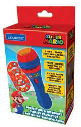 Latarka z projektorem Super Mario LTC050NI - Lexibook