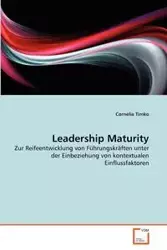 Leadership Maturity - Cornelia Timko