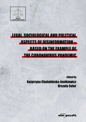 Legal sociological and political aspects of... - Waldemar Wojtasik