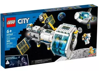 Lego CITY 60349 Stacja kosmiczna na Księżycu - Duplo