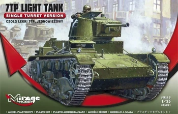 Lekki Czołg Jednowieżowy "7TP" 1/35 - Mirage Hobby