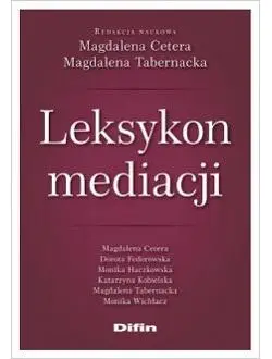 Leksykon mediacji - Magdalena Magdalena na Cetera Tabernacka redakcja