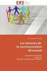 Les énoncés de   la communication dissuasive - DEMAITRE-LAHAYE-C