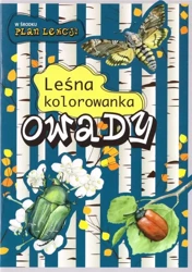 Leśna kolorowanka. Owady - Katarzyna Kopiec-Sekieta, Eliza Kalinowska