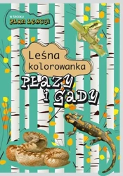 Leśna kolorowanka. Płazy i gady - Katarzyna Kopiec-Sekieta, Eliza Goszczyńska