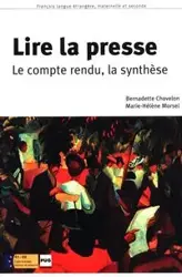 Lire la presse - Bernadette Chovelon, Morsel Marie-Hélene