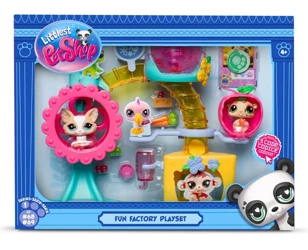 Littlest Pet Shop zestaw fabryka zabawy + akcesoria LPS00519 - TM TOYS