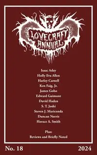 Lovecraft Annual No. 18 (2024) - David Haden