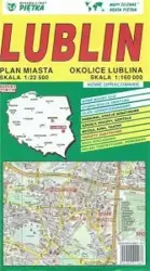 Lublin plan miasta  1:22500