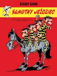 Lucky Luke T.76 Samotny jeździec - Tonino Benacquiste, Daniel Pennac, Maria Mosiewic