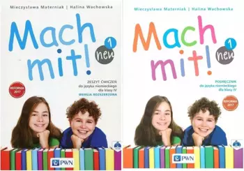 Mach mit! Neu 1 Podręcznik Ćwiczenia PWN - Halina Wachowska, Mieczysława Materniak