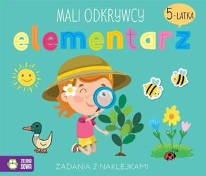 Mali odkrywcy. Elementarz 5-latka - Justyna Tkocz