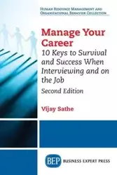 Manage Your Career - Sathe Vijay