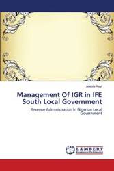 Management Of IGR in IFE South Local Government - Ajayi Adeola