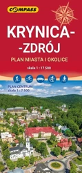 Mapa - Krynica-Zdrój i okolice 1:17 500 - Zespół redakcyjny Wydawnictwa Compass