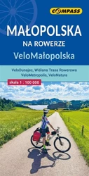 Mapa - Małopolska na rowerze 1:100 00 - praca zbiorowa